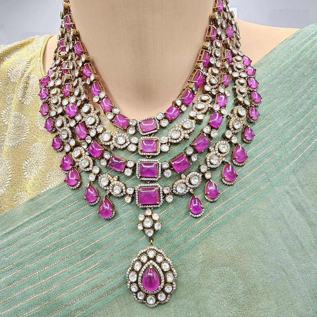 92.5 Victorian mozo necklace