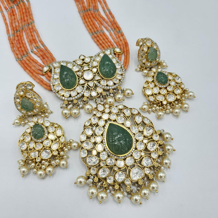 92.5 Coral Moissante set