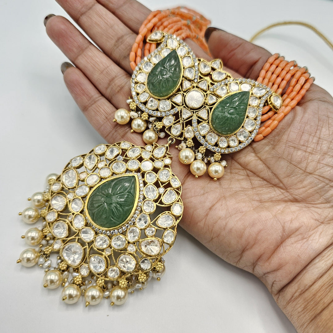92.5 Coral Moissante set