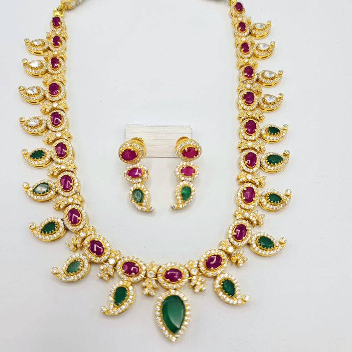 92.5 Ruby, emerald Mozo set