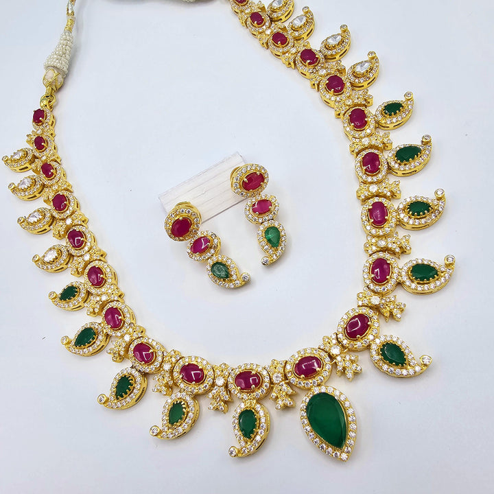 92.5 Ruby, emerald Mozo set