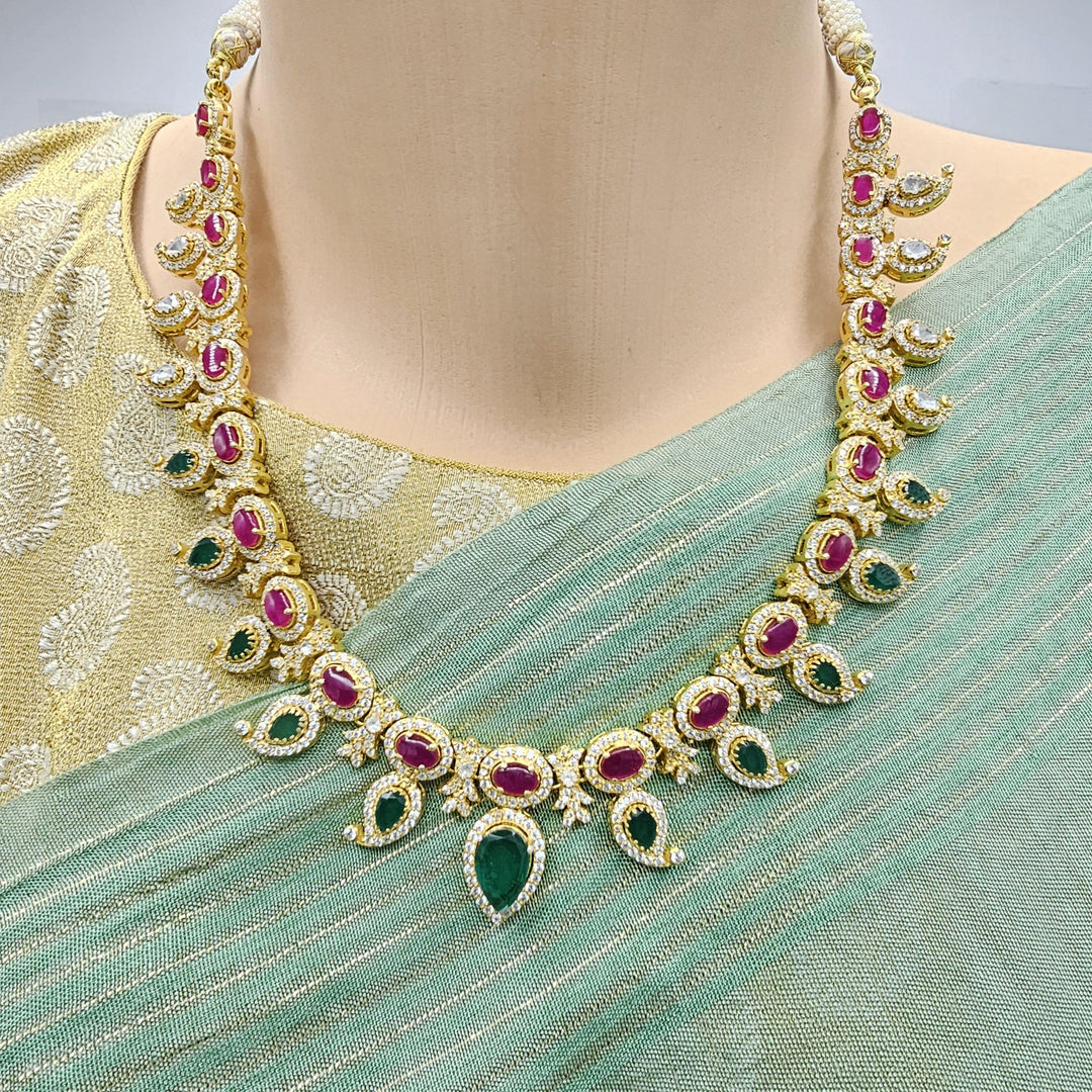 92.5 Ruby, emerald Mozo set