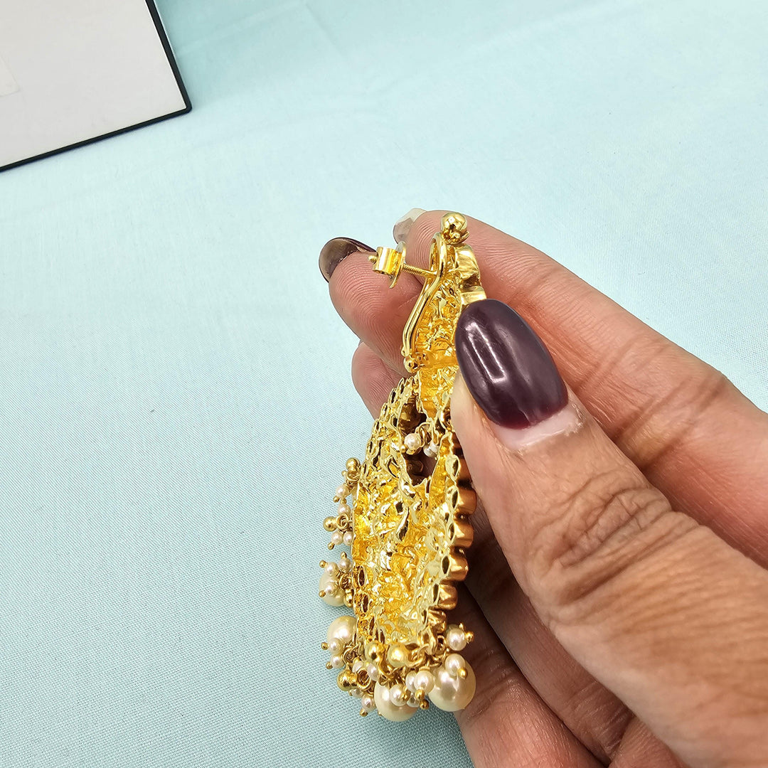 Silver Lakshmi Deep Nakshi Bali