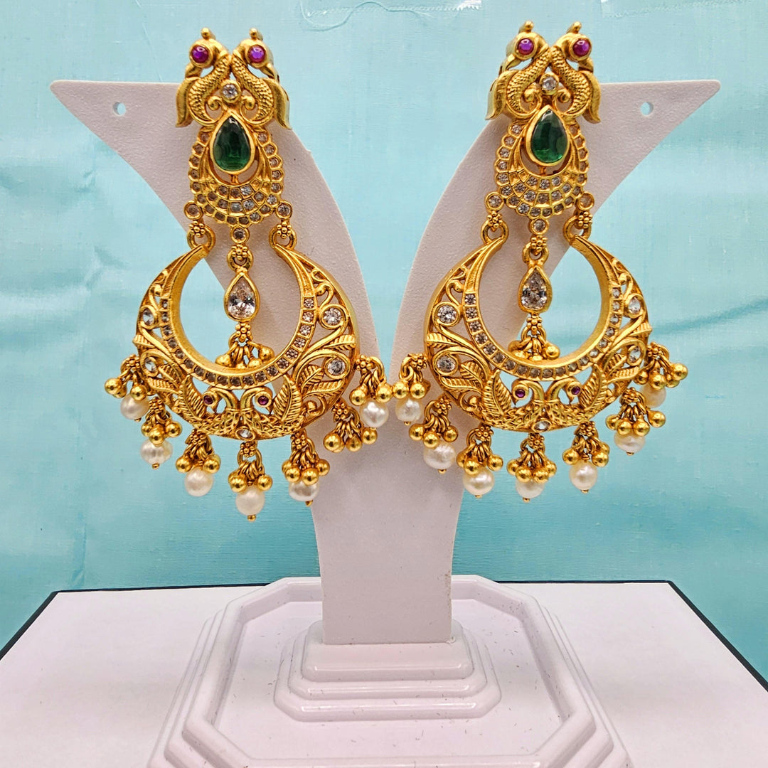 92.5 Silver CZ Nakshi Bali