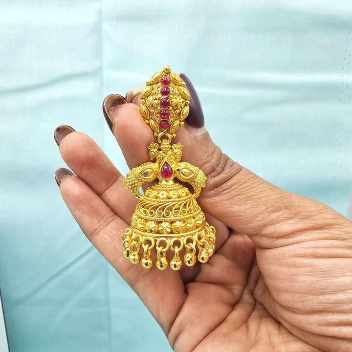 92.5 Silver CZ Nakshi Bali