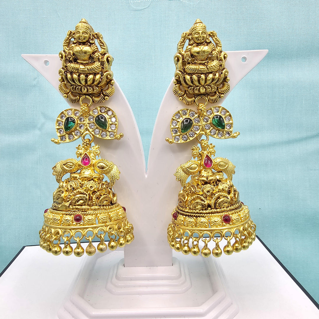 92.5 Silver CZ Nakshi Bali