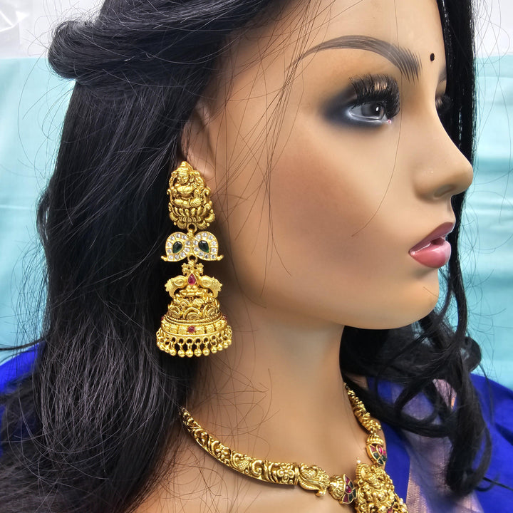 92.5 Silver CZ Nakshi Bali