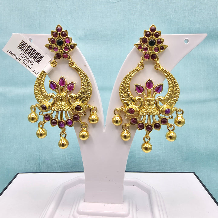 92.5 Silver CZ Nakshi Bali