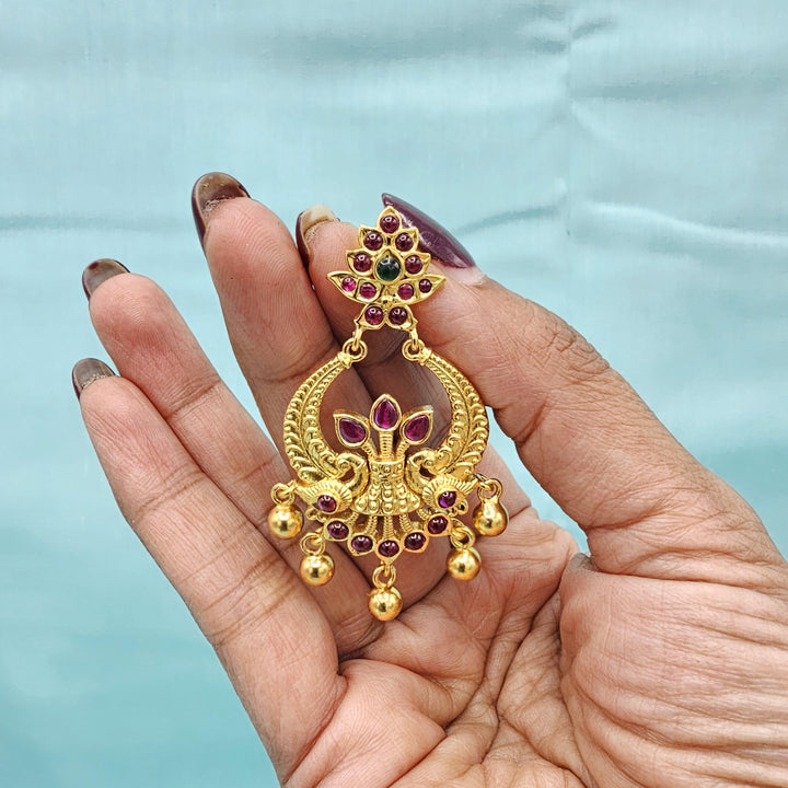 92.5 Silver CZ Nakshi Bali