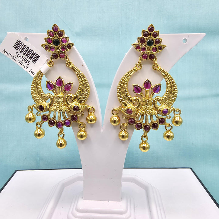 92.5 Silver CZ Nakshi Bali