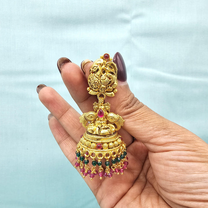 92.5 Silver CZ Nakshi Bali