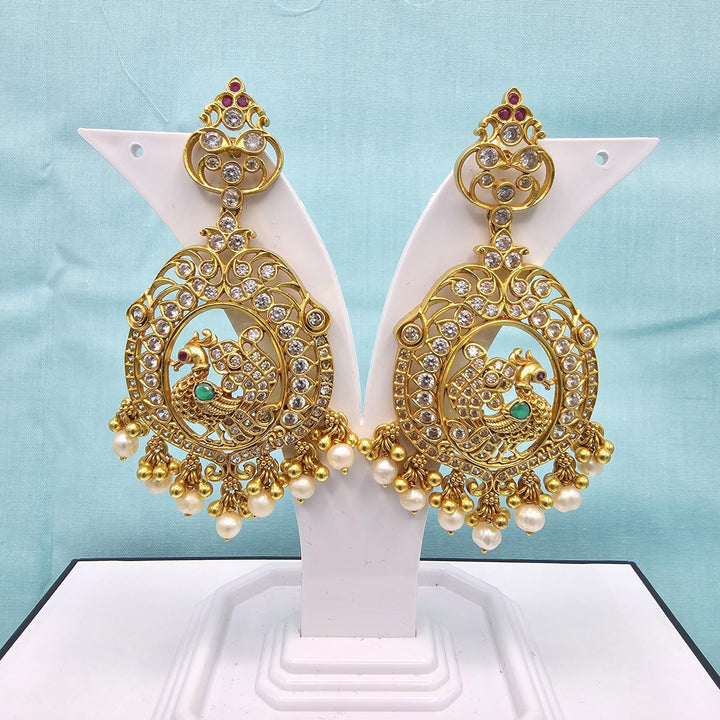 92.5 Silver CZ Nakshi Bali