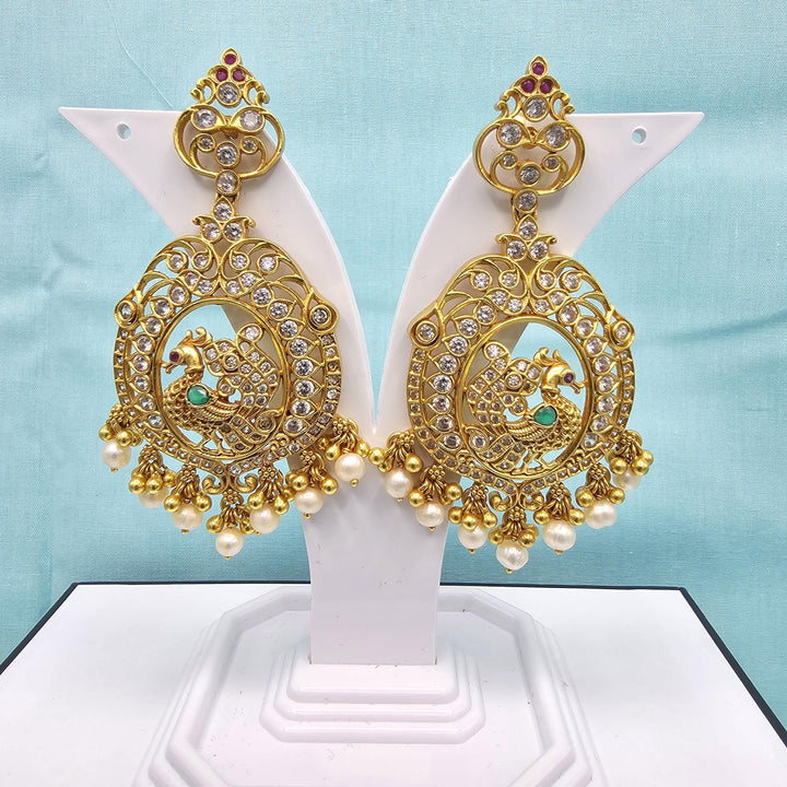 92.5 Silver CZ Nakshi Bali