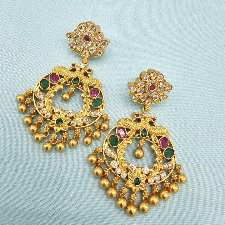 92.5 Silver CZ Nakshi Bali
