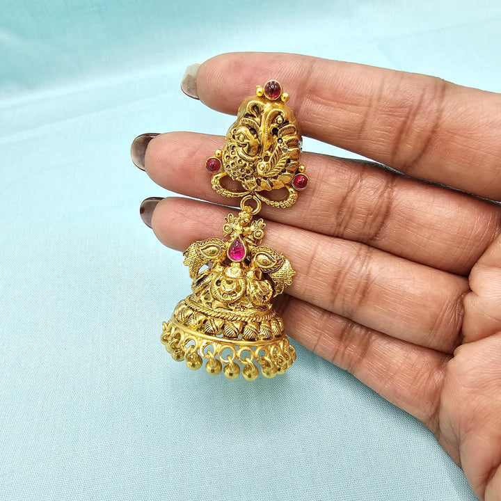 92.5 Silver Nakshi Jhumka