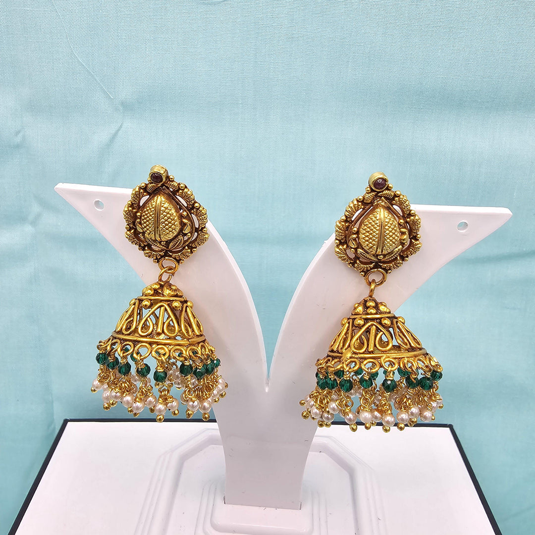 92.5 Silver CZ Nakshi Bali