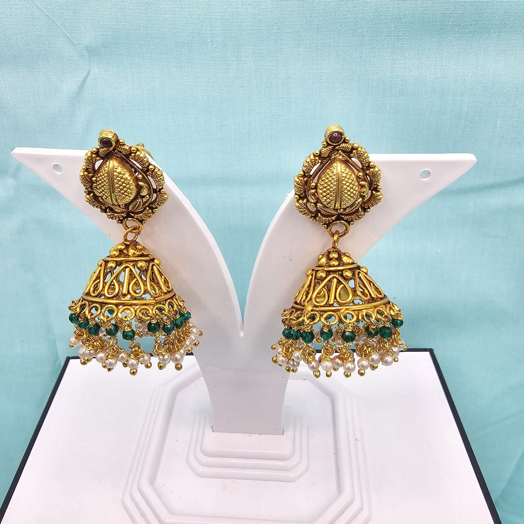 92.5 Silver CZ Nakshi Bali
