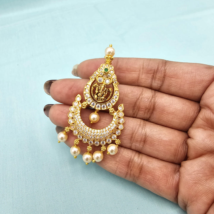 92.5 Silver CZ Nakshi Bali