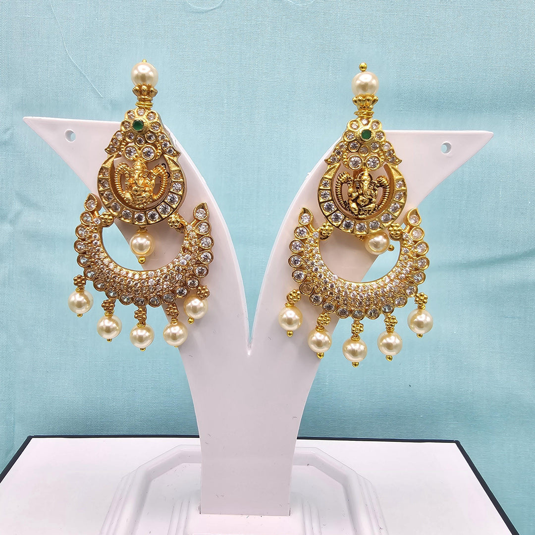 92.5 Silver CZ Nakshi Bali