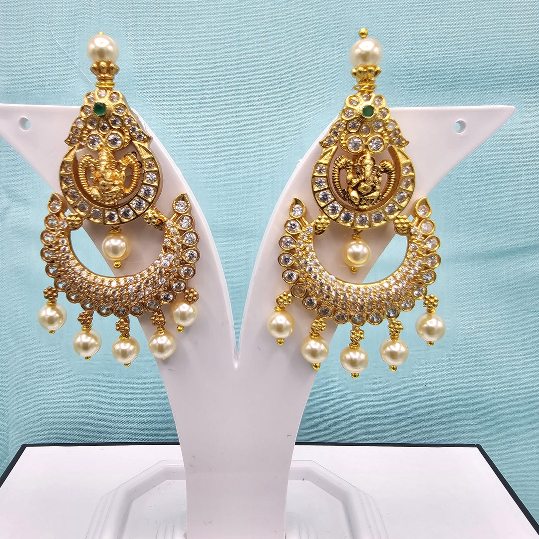 92.5 Silver CZ Nakshi Bali