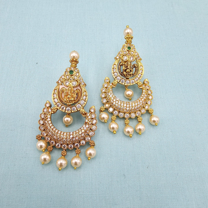 92.5 Silver CZ Nakshi Bali
