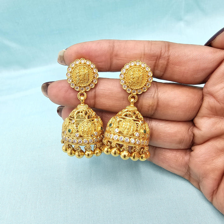 Silver Ram parivar Jhumka