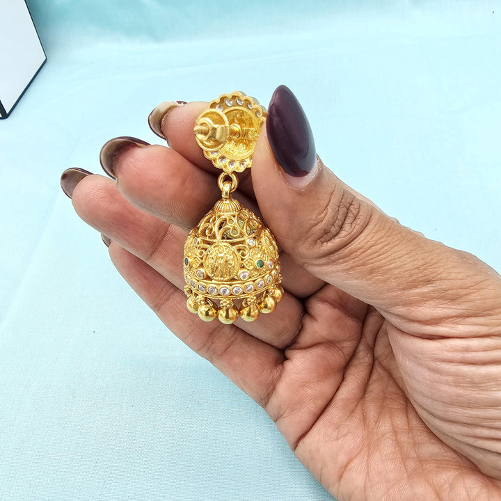Silver Ram parivar Jhumka