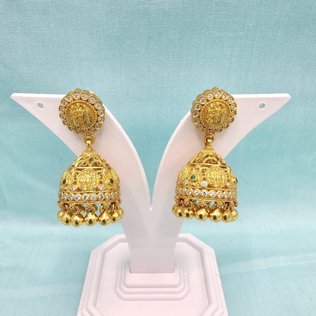 Silver Ram parivar Jhumka