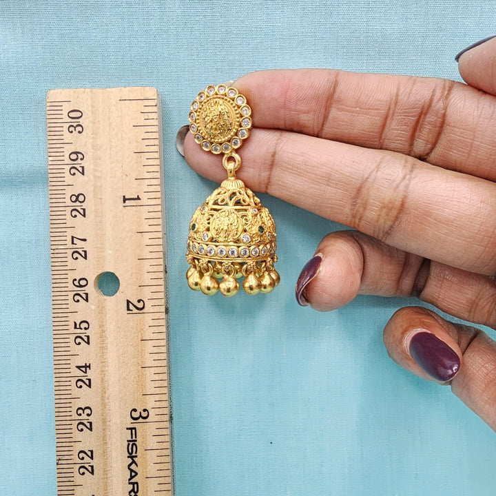 Silver Ram parivar Jhumka