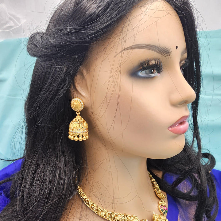 Silver Ram parivar Jhumka