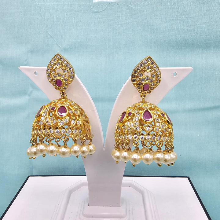 92.5 Silver Nakshi Jhumka