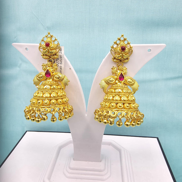 92.5 Silver Nakshi Jhumka