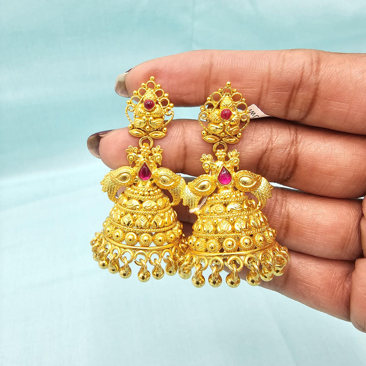 92.5 Silver Nakshi Jhumka