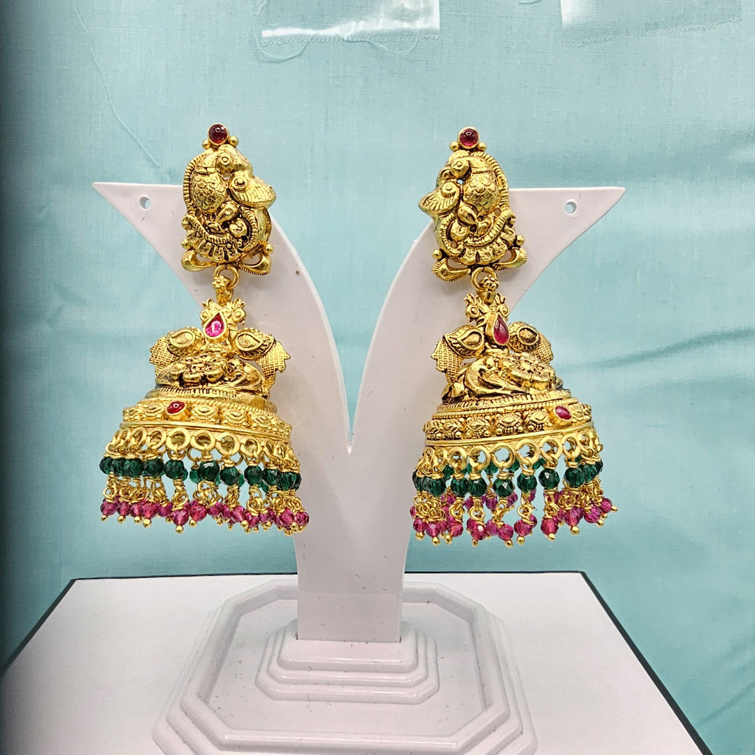 92.5 Silver Jumka earrings