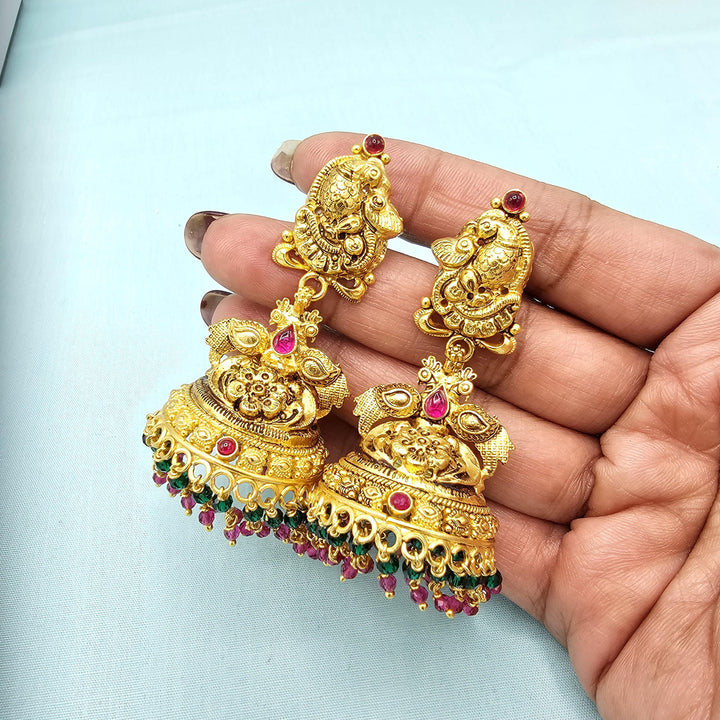 92.5 Silver Jumka earrings