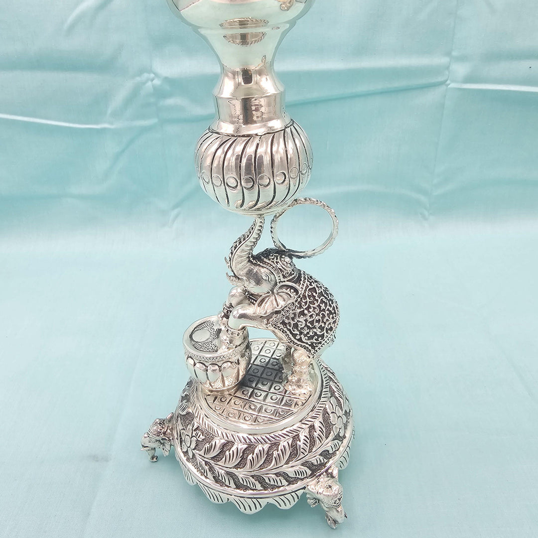 92.5 elephant 11" Silver Lamps