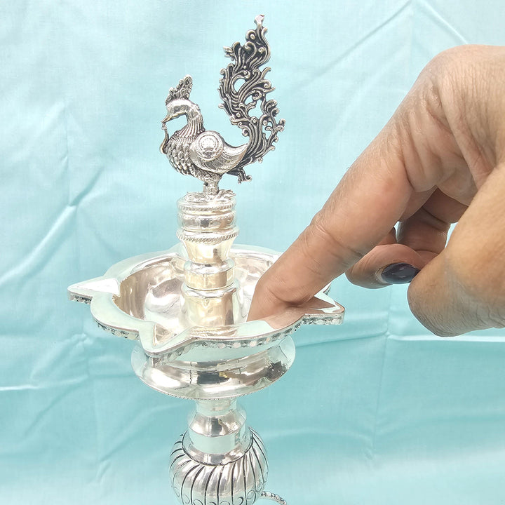 92.5 elephant 11" Silver Lamps