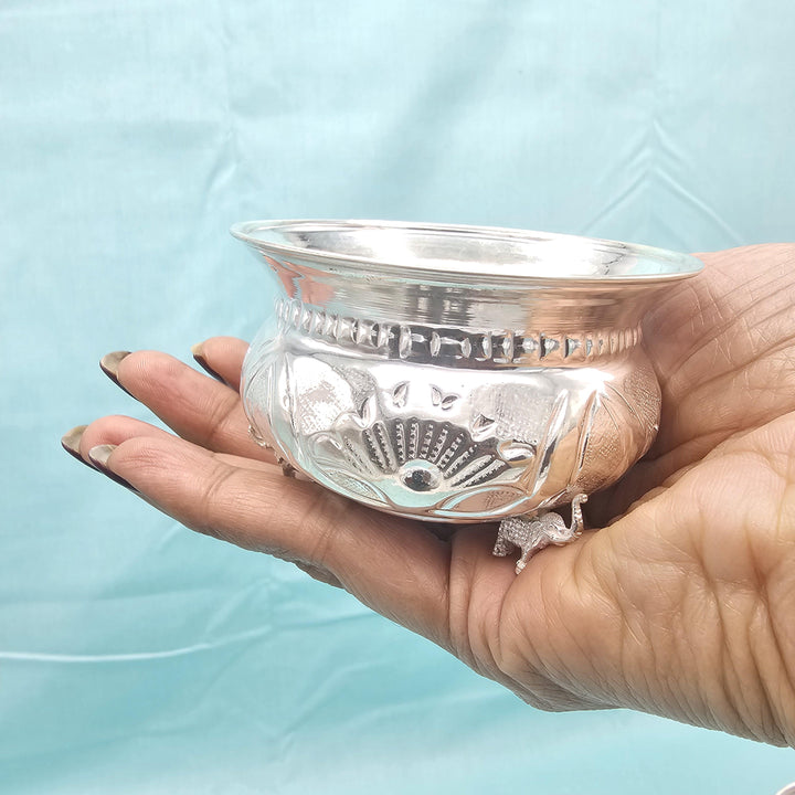 Silver Bowls elephant motif