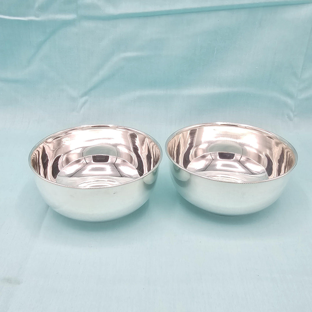 Plain Silver bowl