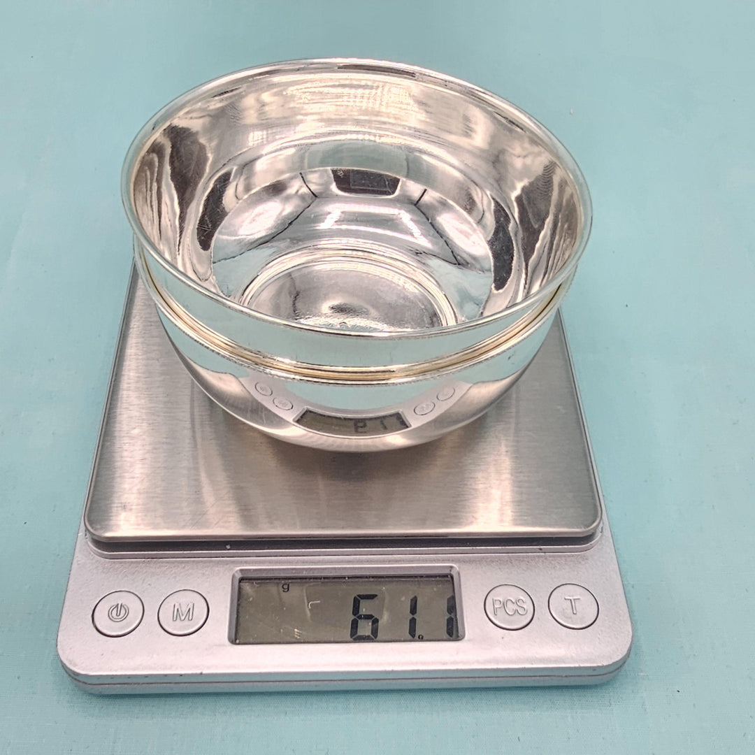 Plain Silver bowl
