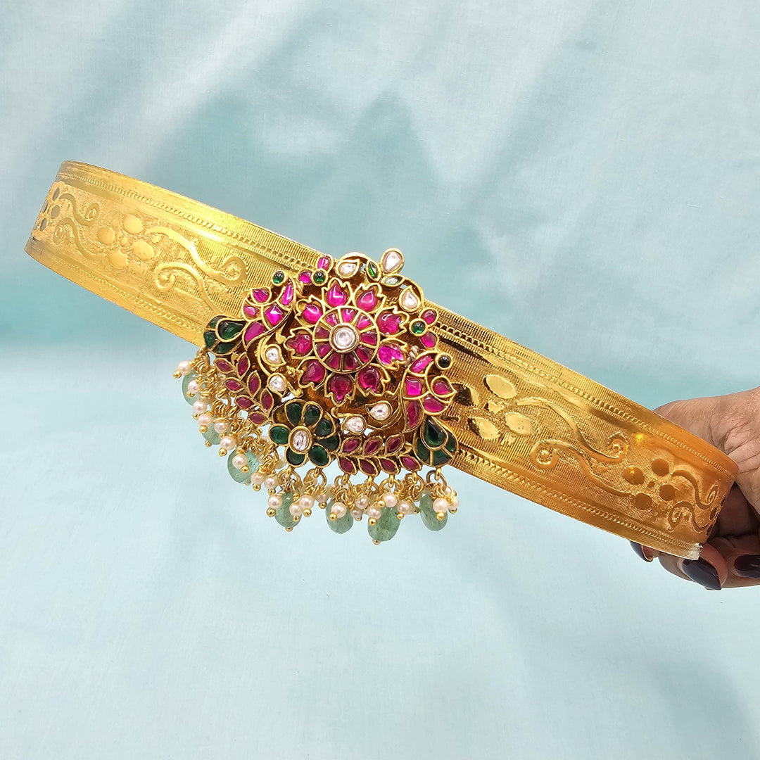 36"Kids kundan waist belt