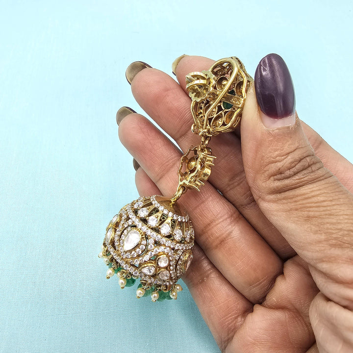92.5 victorian green Jhumka