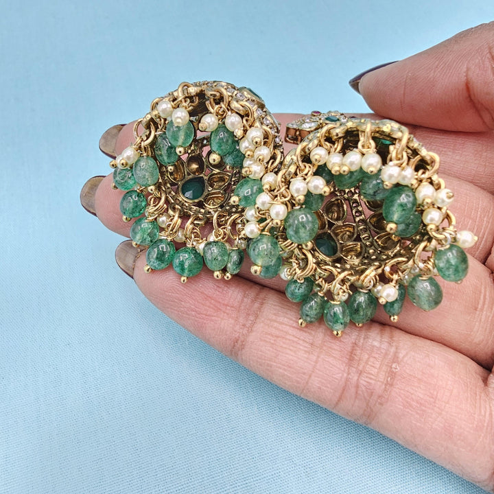 92.5 Bridal Moissanite Jhumka