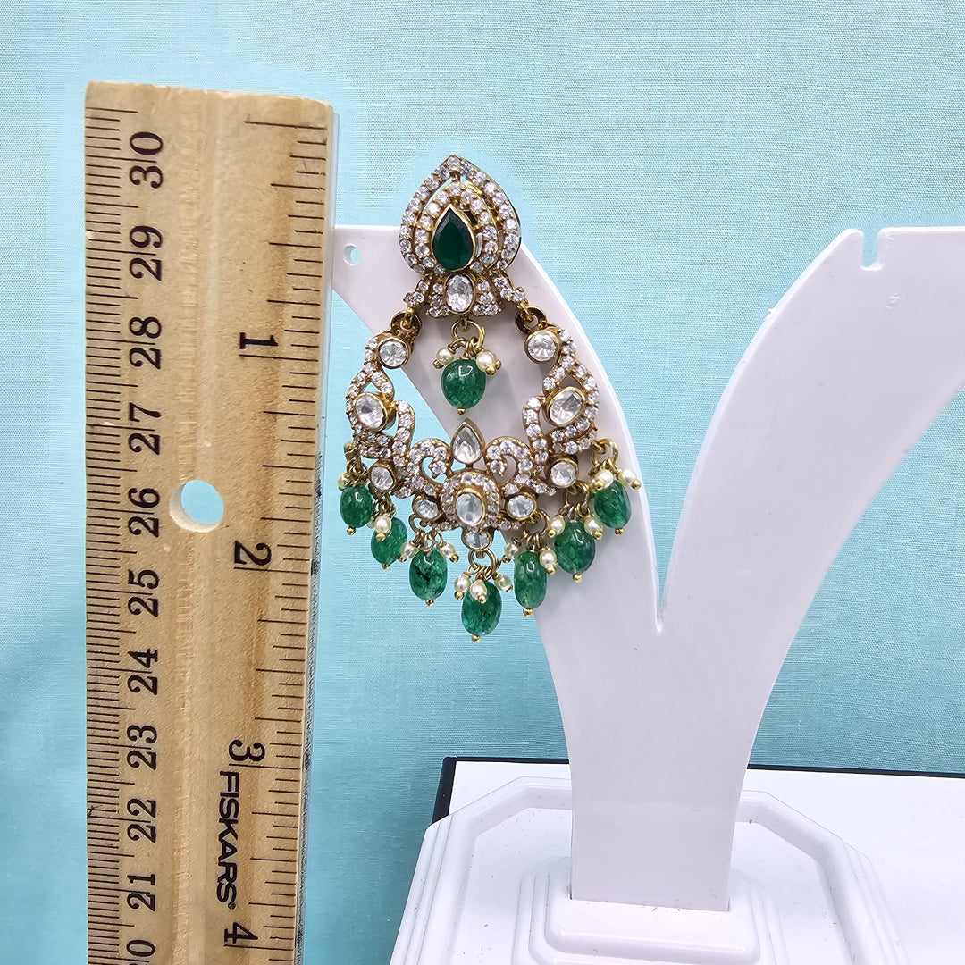 92.5 victorian Moissanite bali