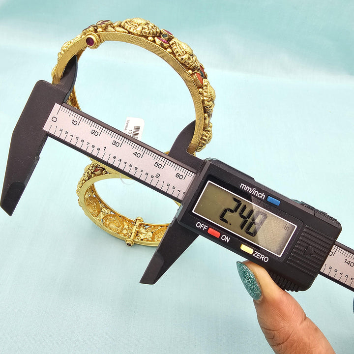 92.5 Silver TEMPLE  bangles