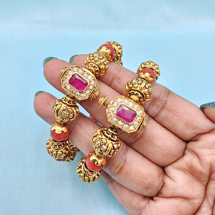 2.4 coral openable bangles