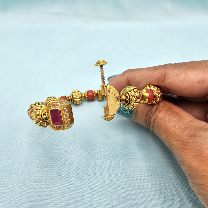 2.4 coral openable bangles