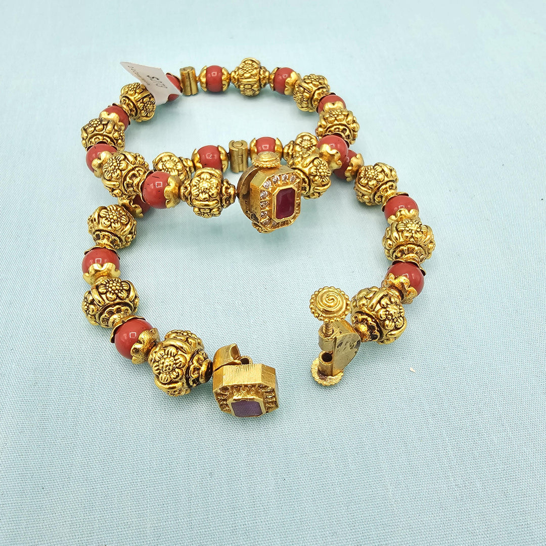 2.4 coral openable bangles
