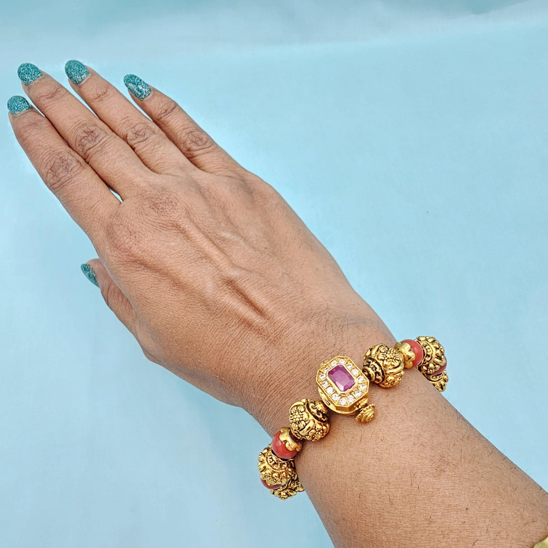 2.4 coral openable bangles