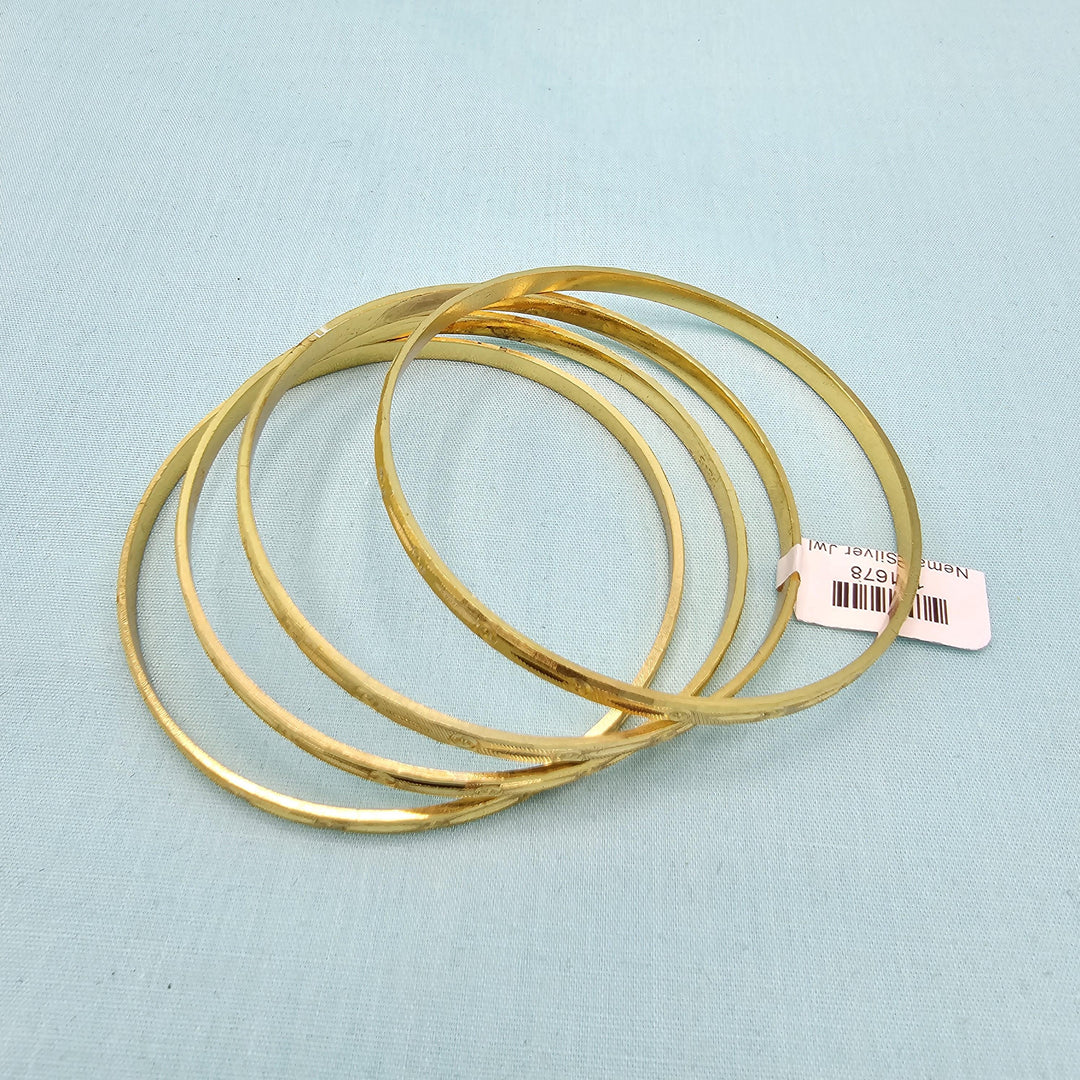 2.8 Silver Plain bangles